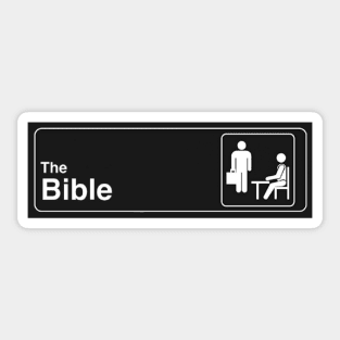 The Office: The Bible Edition Logo Sticker